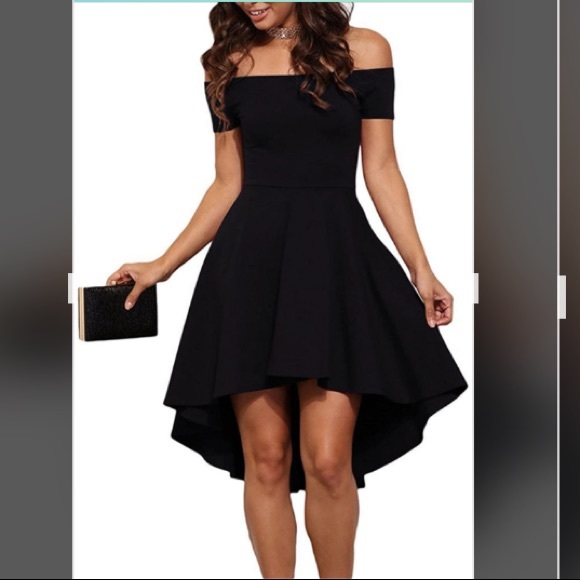 Sarin Mathews | Off Shoulder Cocktail Dress - Picture 2 of 7